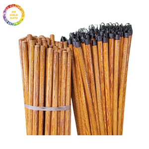 Manche de balai en bois personnalisé, longueur 120 cm, manche de balai en bois avec capuchon, manche en bois naturel pour brosses de nettoyage, usine au Vietnam - Product Image 6