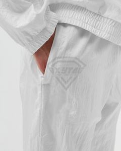 ชุดวอร์มกันลมแบบซิปกางเกงผ้าไนลอนโพลีเอสเตอร์100% บล็อกสีสะท้อนแสง - Product Image 6