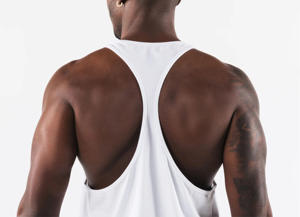 Camiseta sin Mangas de Alta Calidad para Hombre, para Deportes, Gimnasio, Entrenamiento, Color Sólido, Camiseta sin Mangas Personalizada Estampada de Alta Calidad para Hombre en Venta - Product Image 6