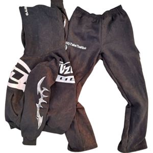 Ropa deportiva informal de algodón para hombre, chándales deportivos de invierno, conjunto de prendas de vestir exteriores, chándal tejido transpirable, ropa de Fitness para correr - Product Image 6