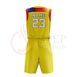 Uniforme de basket-ball de haute qualité, prix haut, Design personnalisé, séchage rapide, respirant, uniforme de basket-ball - Product Image 2