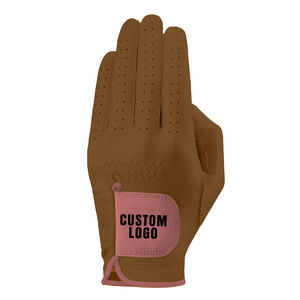 Gants de golf pour hommes avec logo personnalisé de qualité supérieure Meilleur cuir de mouton Cabretta Couleur OEM souple Scène de sport Applicable - Product Image 2