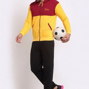 Chándales de hombre de mejor diseño 2024 ligero transpirable con capucha logotipo personalizado 100% algodón patrón sólido precio bajo temporada de invierno - Product Image 5