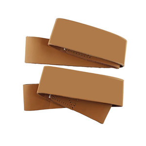 Correas de levantamiento de cuero con agarre fuerte, correas de gimnasio premium para sesiones de entrenamiento con pesas pesadas - Product Image 2