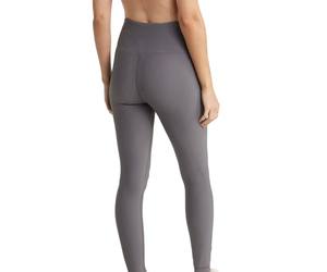Leggings décontractés pour femmes de qualité supérieure, taille mi-haute, respirants, durables, tricotés sans couture, en élasthanne et polyester, impression personnalisée - Product Image 2