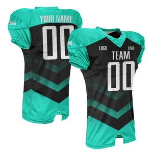 Ensemble d'uniformes de football américain à sublimation personnalisée vêtements de sport pour équipes de jeunes maillot de football américain vêtements en polyester cousus 2025 - Product Image 1