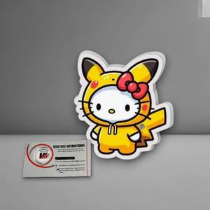 Nueva Llegada, Placa Magnética para Extensión de Pestañas de Acero Inoxidable con Logotipo Personalizado de Hello Kitty, Forma de Corazón, Mariposa, Círculo, Rectángulo - Product Image 6