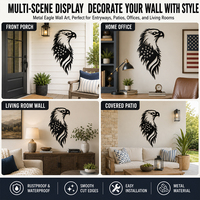 Décoration murale et décor suspendu en acier inoxydable Art Déco, tailles personnalisables pour la maison, les hôtels et les restaurants