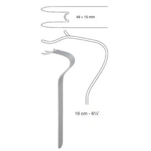 OBWEGESER MENTON RETRACTOR, Instruments de chirurgie plastique 16CM FS Ortho - Product Image 5