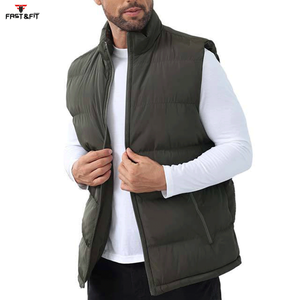 Gilet matelassé léger et respirant pour homme, sans manches, réversible, imperméable, idéal pour l'extérieur – Nouvelle collection très demandée - Product Image 3