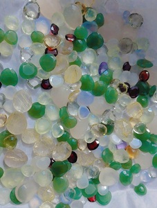 Hermosas Piedras Preciosas Multicolores en Rodajas, Piedras Preciosas Sueltas para la Elaboración de Joyería, Joyería Hecha a Mano - Product Image 3