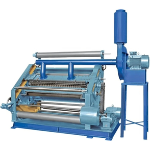 Corrugadora de Papel Neumática Industrial de 2 TPD sin Dedos para Fabricación de Cajas y Hojas de Embalaje al Mejor Precio - Product Image 2