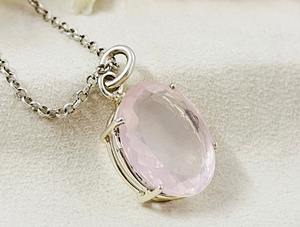 Collier pendentif en argent sterling fait à la main en quartz rose naturel pierre précieuse diamant pierre principale lunette réglage incrustation charme chic - Product Image 5