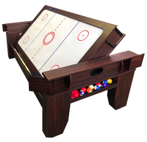 Mesa de juego multifunción 2 en 1 al por mayor de fábrica, mesa de hockey de aire de billar de alta calidad - Product Image 5