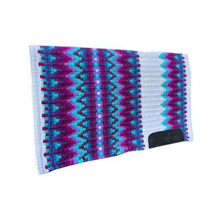 Selle de cheval en laine de Nouvelle-Zélande de style anglais, très vendue, multicolore, qualité extrême, couverture en feutre de coquille de vison ASHMIRA EQUESTRIAN - Product Image 1