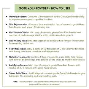 Poudre d'Herbe de Gotu Kola - Product Image 3