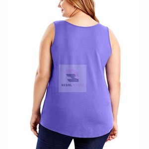 Camisetas transpirables sin mangas de algodón de alta calidad para mujer - Product Image 3