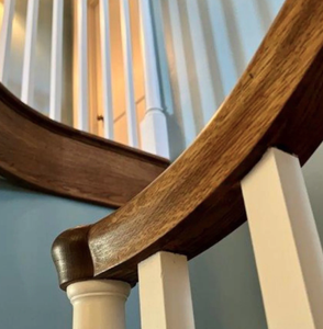 Barandillas de Madera Curvada Fresada a Medida (Personalizadas) - Product Image 3