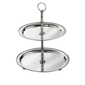 Nouvel arrivage Vente de présentoir à gâteau en métal Design élégant et élégant Haute qualité Mariages Fêtes Dessert Taille personnalisée Forme Couleur - Product Image 2