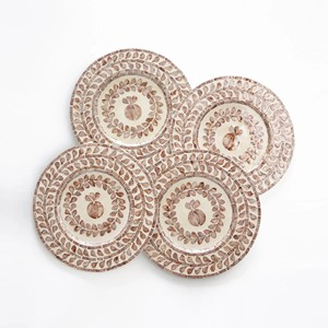 Vente chaude Nacre Incrustation Napperon De Luxe En Gros Rond Capiz Shell Chargeur Napperons pour Table À Manger fabriqué au Vietnam - Product Image 2