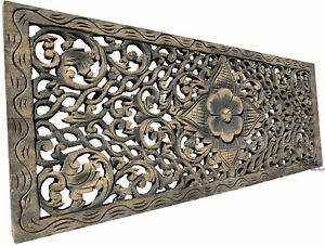 Bois sculpté en teck - Product Image 3