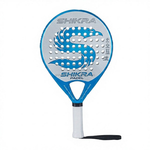 Raquette de padel en fibre de carbone personnalisée en usine, raquette professionnelle avec logo et design de couleur personnalisés, raquettes de tennis de table - Product Image 4