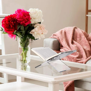 ที่แขวนหนังสือทำอาหารทำจากอะคริลิคใสทันสมัยหรูหราทันสมัยดีไซน์เป็นมิตรต่อสิ่งแวดล้อม - Product Image 4