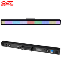 Barre lumineuse stroboscopique professionnelle 1296 LED RGB à 16 segments DMX512 RDM avec effet de lavage et de pixels pour DJ, scène, location et événements