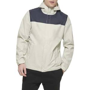 Vêtements de rue pour hommes avec logo personnalisé Vestes de pluie en nylon imperméable et coupe-vent avec décoration brodée Durable Two Tone - Product Image 6