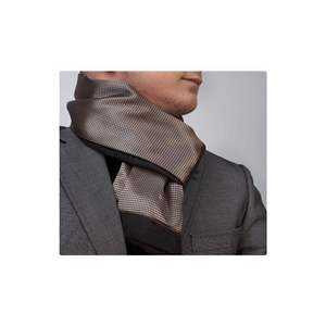 Copper Color Patterned Double Sided <b>Scarf</b> - Product Image 1