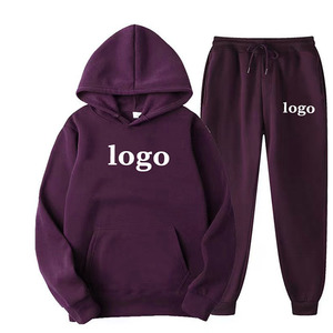 Survêtement sweat-shirt à capuche personnalisé pour hommes costume deux pièces en tissu tricoté respirant fabricant OEM ensemble de jogging décontracté - Product Image 6