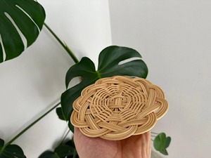 Posavasos de mimbre de ratán Juego de 4 productos ecológicos Hecho en Vietnam Decoración de mesa al por mayor - Product Image 4