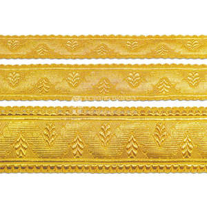 OEM Double Vellum Gilt Wire Lace Jackets Tunics Vestment Belts Rank Sleeves <b>Braid</b> Lace Trims <b>Accessories</b> - Product Image 5
