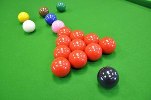 Logo personnalisé Boules de billard et de billard rouges Design personnalisé avec couleur personnalisée - Product Image 4