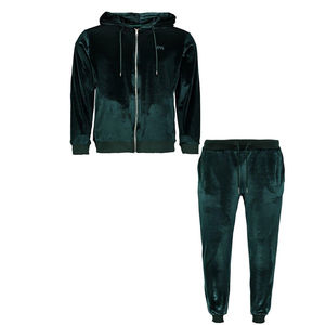 Chándal de terciopelo para hombre a precio asequible, diseño totalmente personalizado, tendencia superior, chándal de terciopelo transpirable para hombre con calidad superior - Product Image 5