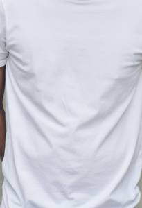 Nouveauté T-shirt formel en polyester/coton respirant à séchage rapide de couleur personnalisée Nouveau design pour hommes - Product Image 3