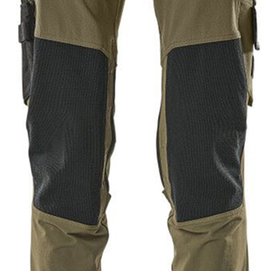 กางเกงคาร์โก้ผู้ชายผ้าฝ้ายโพลีเอสเตอร์ทอลายทแยงออกแบบได้ตามต้องการพร้อมเครื่องมือหลายกระเป๋า - Product Image 3