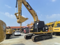 Excavatrice sur chenilles Caterpillar CAT 325 d'occasion, 25 tonnes, d'origine japonaise, hydraulique, en bon état, pour la construction, exportation