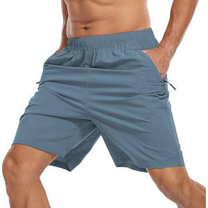 กางเกงขาสั้นชายหาดของผู้ชายกางเกงออกกำลังกายเอวยางยืดแห้งเร็วผ้าไนลอนสำหรับฤดูร้อนกันน้ำ - Product Image 3