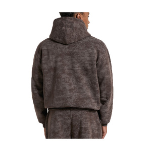Sudadera con capucha para hombre de calidad superior 100% algodón polar colección de invierno personalizable con un diseño elegante y cómodo excepcional - Product Image 4