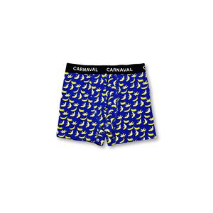 Boxers pour hommes CARNAVAL en coton bleu premium, motif banane, tissu tricoté durable, toutes saisons, taille normale, type TR simple - Product Image 1