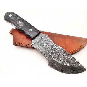 Outdoor Hunting Tracker Knife Wooden Handle <b>Camping</b> Tracker Knife - Product Image 2