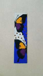 Brazaletes bordados vibrantes Bandas de brazo bordadas a mano de moda Adornos de muñeca bordados contemporáneos - Product Image 3