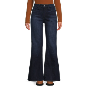 Jeans da Donna Joe's Molly a Vita Alta e Gamba Svasata, Blu Scuro, Taglia 26 (2-4), Vestibilità Skinny, Denim Traspirante e Lavabile - Product Image 1