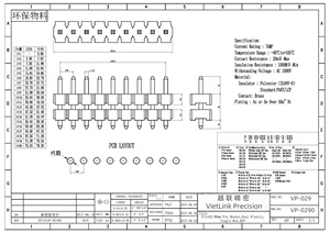ขั้วต่อแบบ Pin Header ตัวเมีย รุ่น 3.96 มม. จากซัพพลายเออร์เวียดนาม แบบพลาสติกคู่ ตรง ความสูง 3.2 มม. สำหรับเชื่อมต่อสายแบน (FFC FPC) - Product Image 2