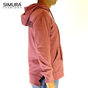 เสื้อฮู้ดดี้ผู้ชาย ดีไซน์ใหม่ คุณภาพสูง ทรงโอเวอร์ไซส์ ผ้าเทอร์รี่ฟลีซ เป็นมิตรกับสิ่งแวดล้อม สีพื้น ยูนิเซ็กซ์ รับผลิตตามแบบ OEM จากบังกลาเทศ - Product Image 5