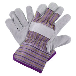 Gants de travail en cuir de vachette fendu pour hommes Sécurité industrielle Gants de travail protecteurs Canadian Rigger - Product Image 5