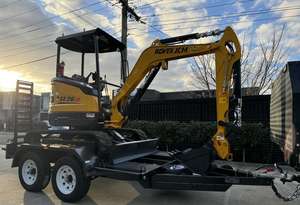 Mini-excavatrice SE26 JCM avec moteur japonais Rover de 2,7 T et composants compatibles Liebherr Komatsu Hitachi à vendre - Product Image 4
