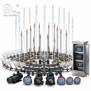 Fontaine musicale commerciale Water Crown avec éclairage LED en acier inoxydable pour extérieur, parcs, places, hôtels et complexes hôteliers - Product Image 5
