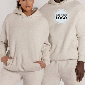 Custom Cotton Sport Casual Street Wear Unisex Tracksuit - Product Image 5